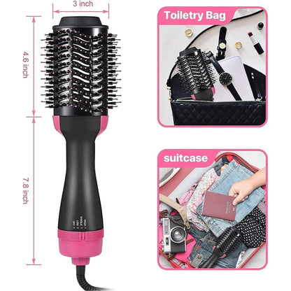 Shenish™ 4-in-1  Blow Hair Dryer - Volumizer Brush, Straightening & Curl