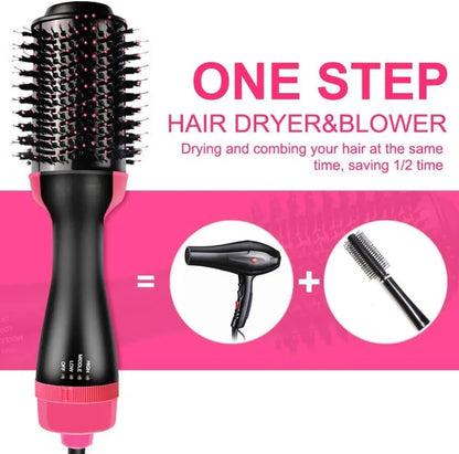 Shenish™ 4-in-1  Blow Hair Dryer - Volumizer Brush, Straightening & Curl