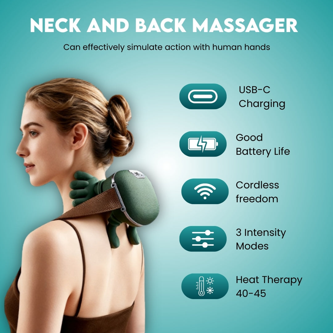 SuperRelief™ Neck & Shoulder Massager
